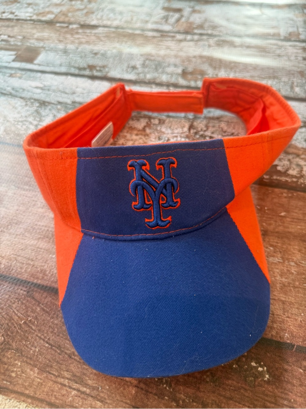 New York Mets Orange & Blue Visor Adjustable